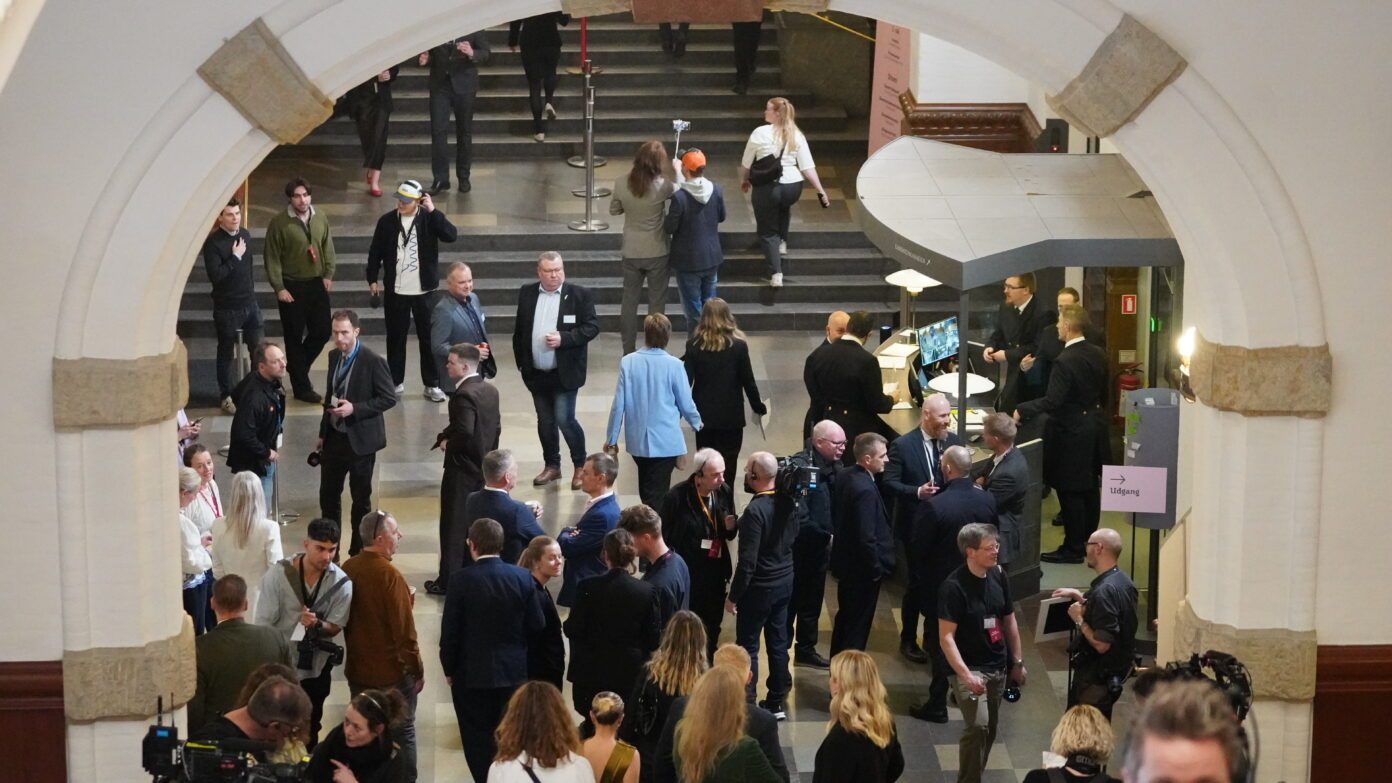 Forhallen på Christiansborg