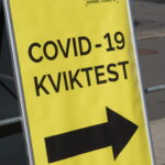 Covid-19 testskilt
