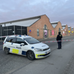 Politiaktion på Nymarksvej i Fredericia. Foto: AVISEN – Patrick Viborg Andersen